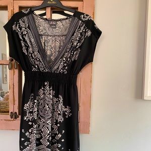 Black Floral Sundress